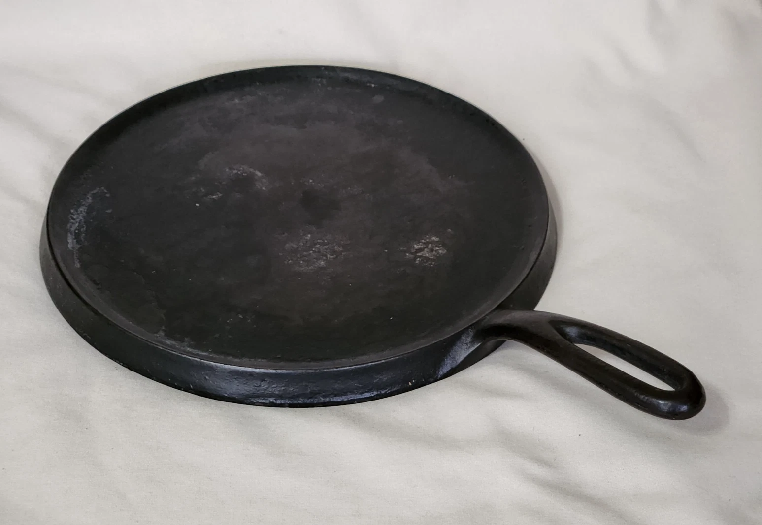 Vintage #8 F Wagner Ware Sidney 0 Cast Iron Skillet Griddle EUC