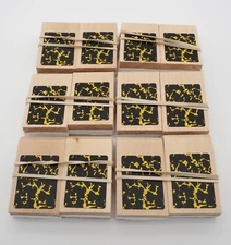 6 SETS PAIRS Cuckoo Clock Bellow Tops  2 1/4" x 1 1/4" VALUE PACK 56 x 33 mm