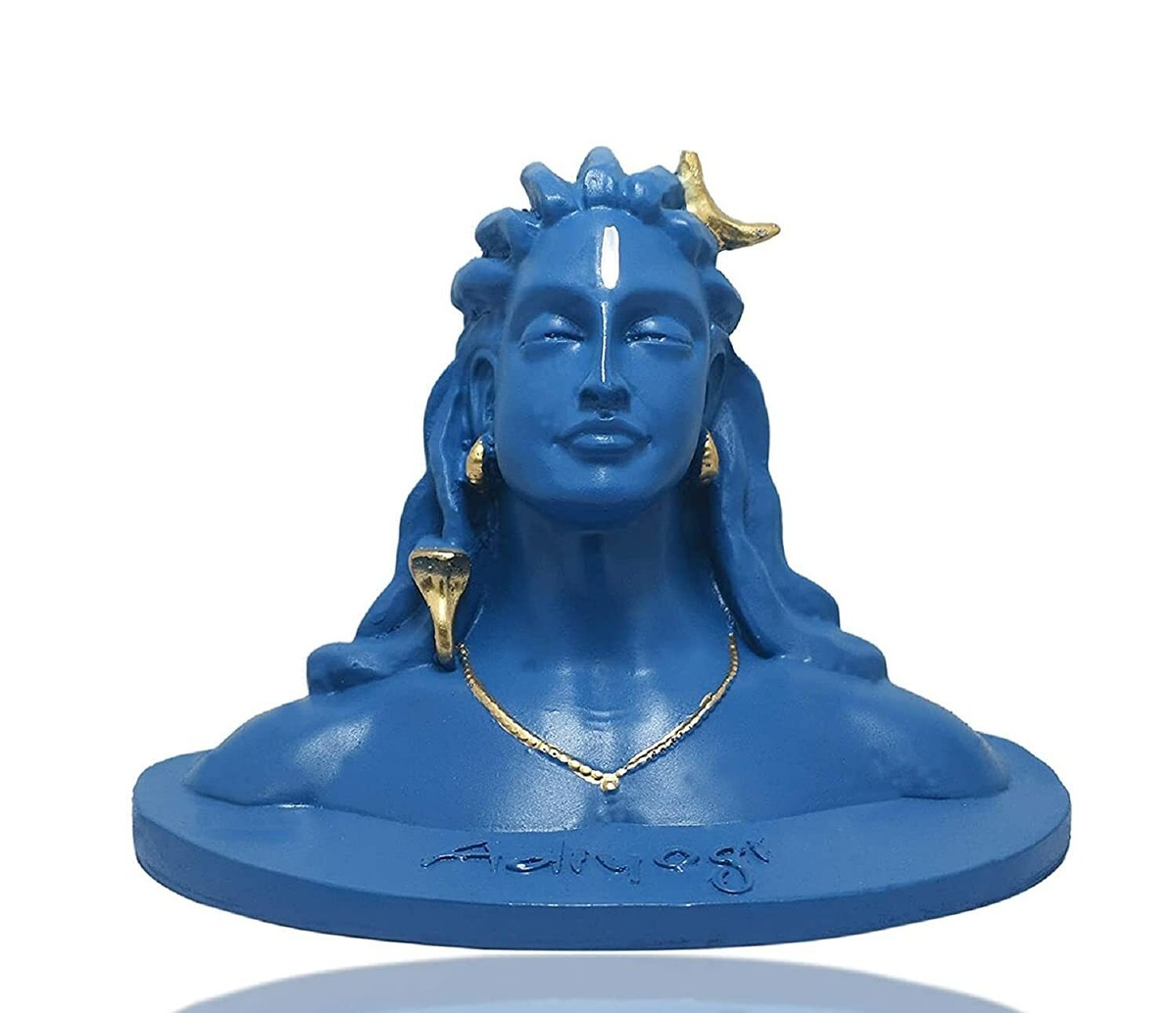 Lord Adiyogi Shiva Idol for Home Decor, Size 7 Inches Pack of 1
