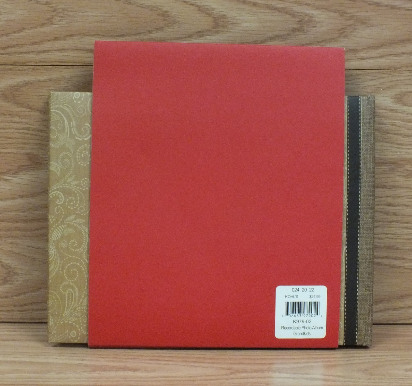 Kohl's Recordable "My Grandkids" Photo Keepsakes Album Book **READ** eBay