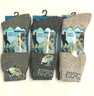HERREN STRAPAZIERFÄHIGE WARME ARBEIT OUTDOOR SKI WANDERN SOCKEN M 544 Paket