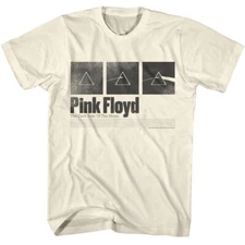 Pink Floyd Flatline DSOTM Men's T Shirt Dark Side Of the Moon Tour Vintage