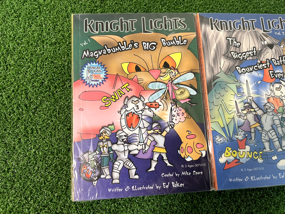 NEW Set KNIGHT LIGHTS Book Set Created by Mike Sears