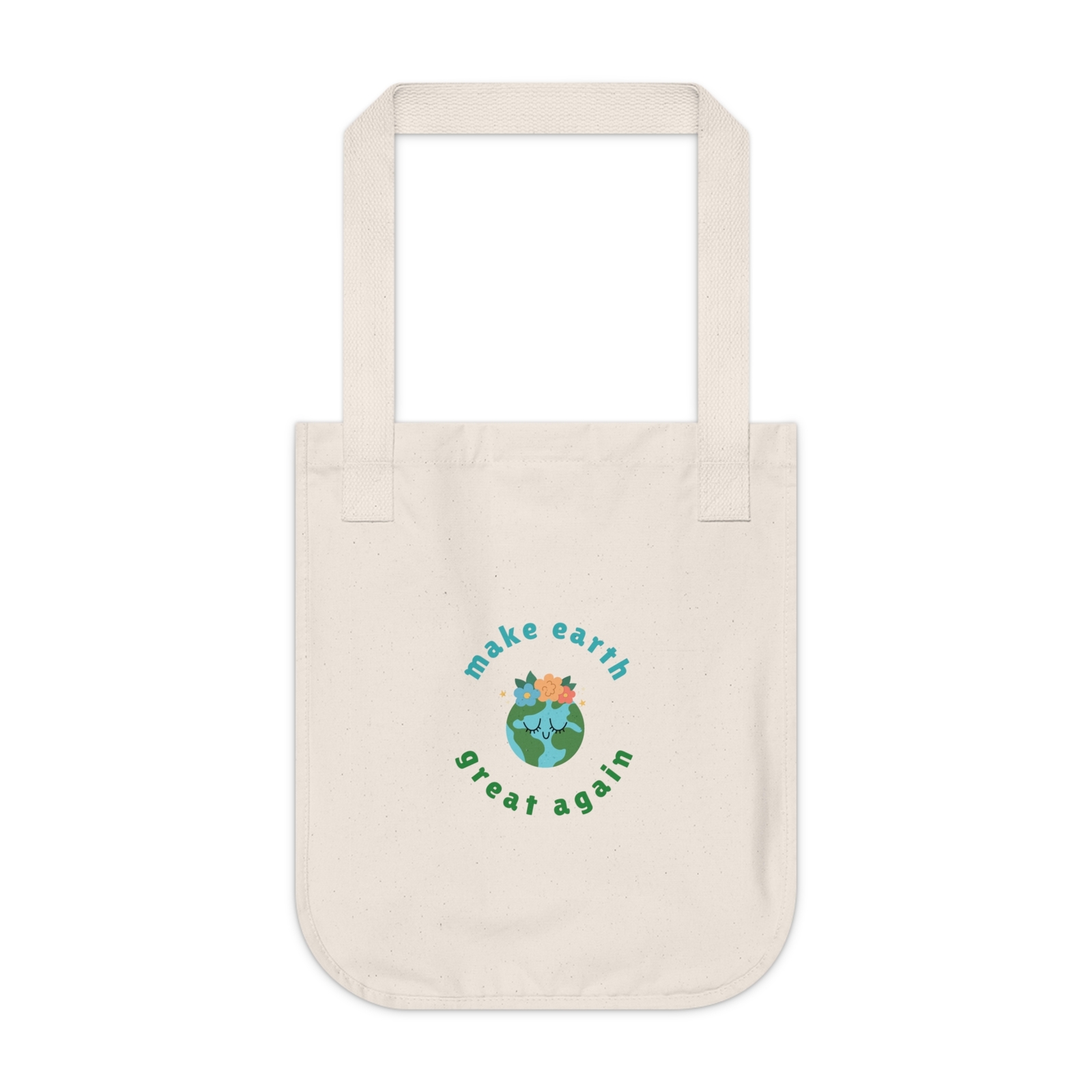 Eco-Friendly Organic Cotton Canvas Tote Bag