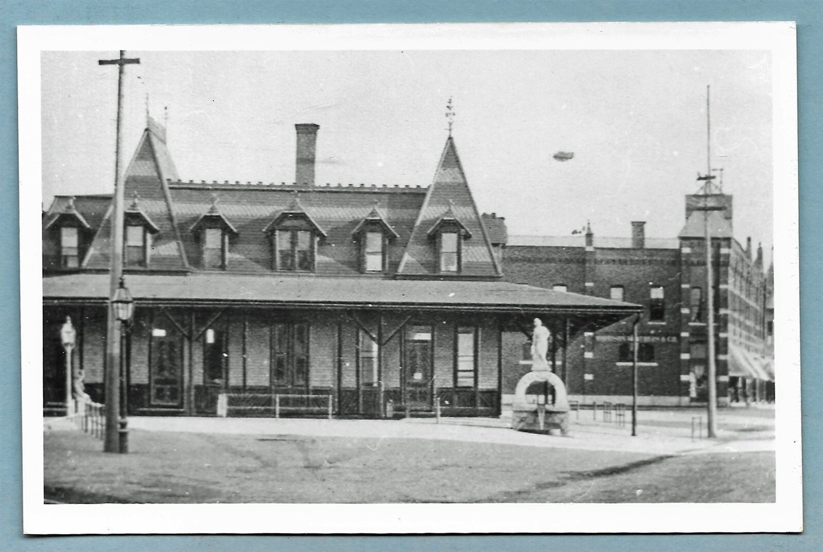 Vintage Postcard Railroad Station Tilton New Hampshire Free Shipping eBay