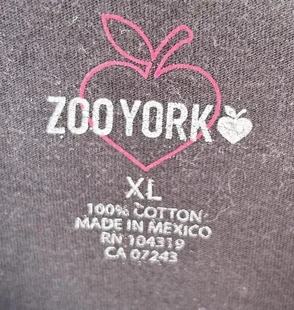 Camisa de helado Zoo York XL Y2K para mujer Skater Streetwear Punk ABSTRACT Grunge Foto 4 de 4