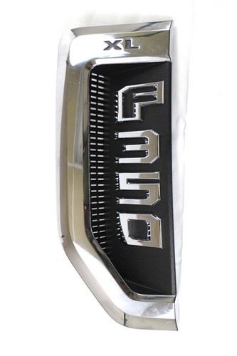LH fender molding emblem logo chrome for 2017- 22 Ford F-350 Super Duty XL OEM - Bild 1 von 6