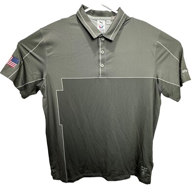 NWT PUMA VOLITION AMERICA POLO Large PERFORMANCE SHIRT Quick Trip Logo