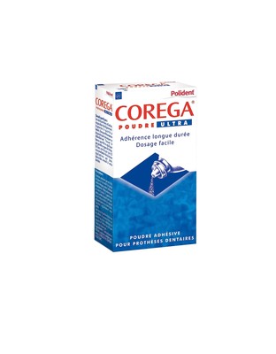 Polident Corega Poudre Ultra Adhésive, Pour Prothèses Dentaires Partie ...