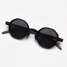 Men Women Retro TR 90 Polarized Sunglasses Unique Polygonal UV 400 Sunglasses
