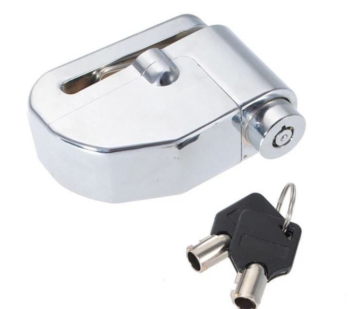 BLOCCA DISCO ALLARME BLOCCADISCO SIRENA ANTIFURTO AUTO MOTO SCOOTER SONORO - Immagine 1 di 1