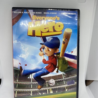 Everyone's Hero DVD Movie 2009 Full Screen Widescreen William H Macy LIKE NEW 