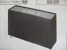 DAVID BOGEN DO70 AMPLIFIER AMP PHOTOFACT