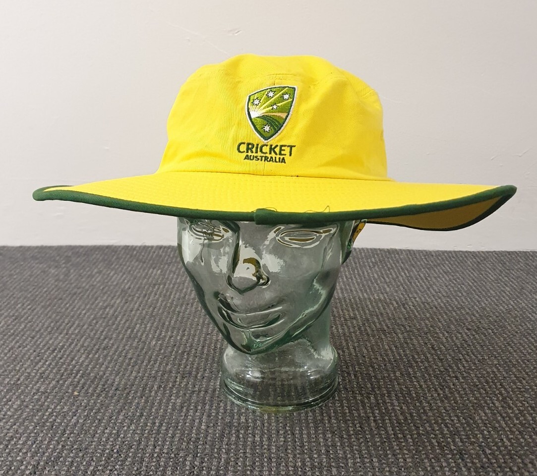 🔶️AUSTRALIA ICC T20 WORLD CUP CRICKET HAT ODI BROAD BRIM GREG CHAPPELL