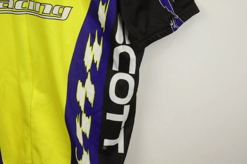 Scott Multicolor Polyester Short Sleeve Full Zipper Medium Wash Cycling Jersey L - Image 4 of 4