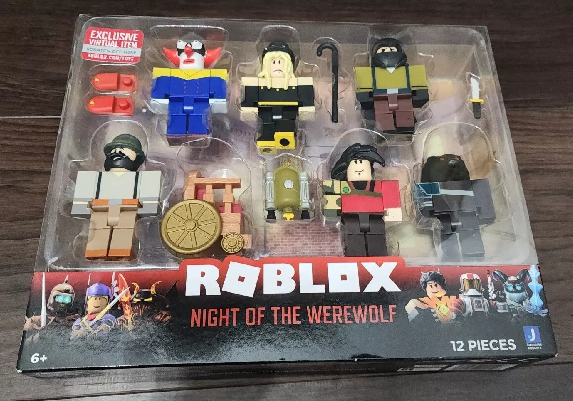 ROBLOX Night Of The Werewolf 12 Piece Collection With Virtual Item Code New