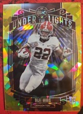 2021 Legacy Najee Harris  Under the Lights  Gold #/25 💎 L.A. Chargers  ALABAMA 