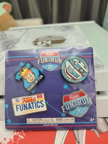 Funko POP! Fun On The Run 25 Pin & Sticker Set Online Exclusive!!