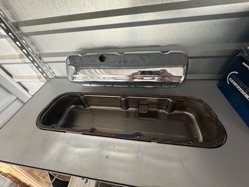 Chrome BBC Valve Covers / Big Block Chevy Valve covers - Picture 3 of 7