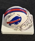 Josh Allen Signed Buffalo Bills Mini Helmet with COA