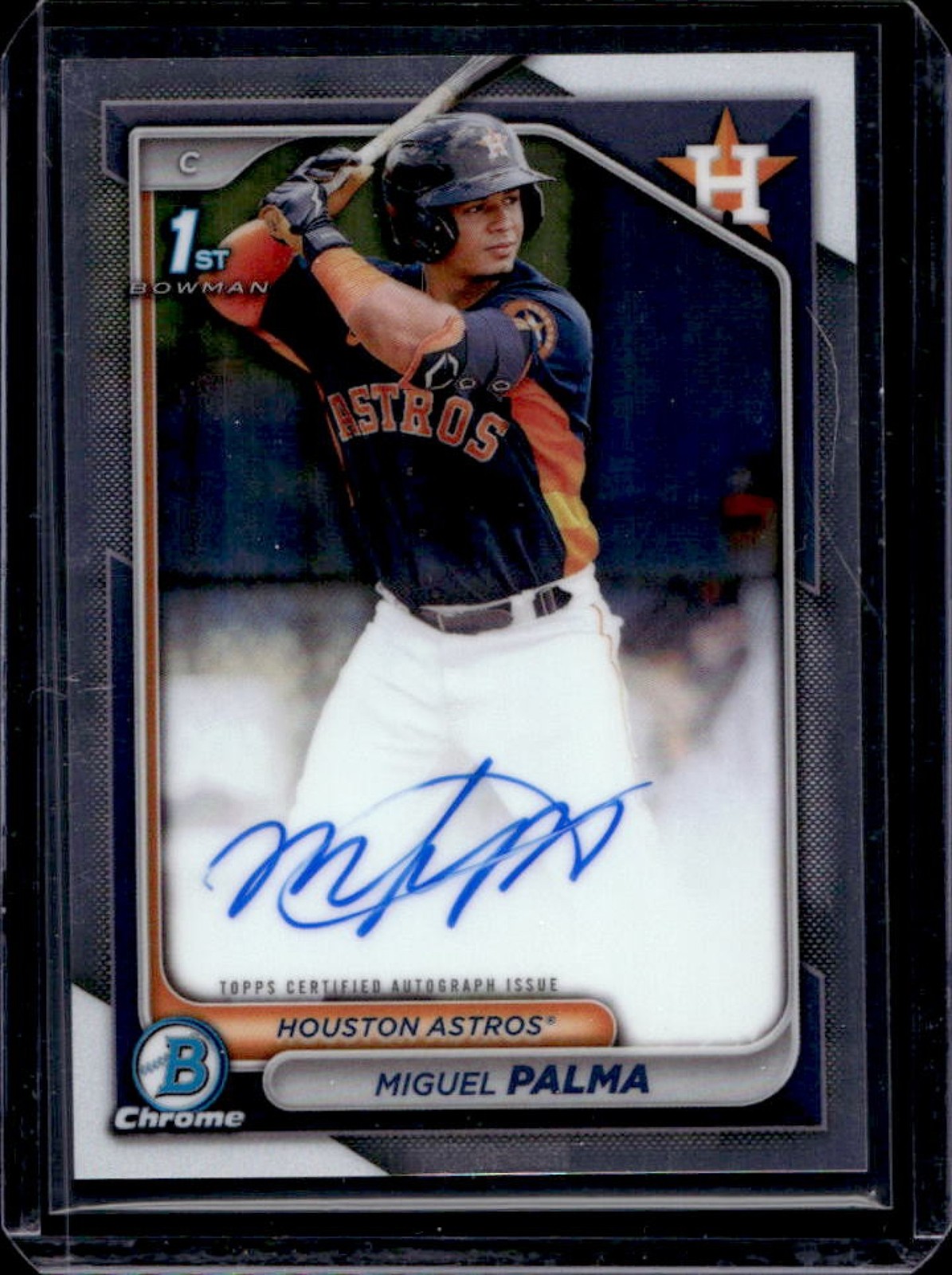 2024 Bowman Chrome Miguel Palma Auto 1st #CPA-MP Astros