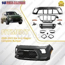 Complete Bumper Grillefog Lampsreflectorbracket For 2020-2023 Kia Soul Wagon