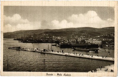 CPA AK Trieste Molo Audace ITALIEN (1474925)