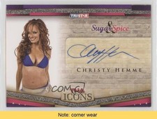 2010 TRISTAR TNA Icons Sugar & Spice Auto Christy Hemme #SS8 Auto READ 1j8