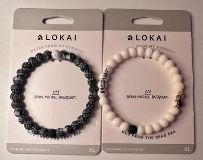 Lokai Bracelets - Rare & HTF Jean-Michel Basquiat - New XL - Free Ship + BONUS - Image 1 of 2