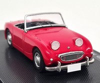 Ebbro 1/43 Austin Healey Frogeye Sprite MK1 1958 Red Resin Model Car