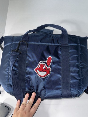 Indians MLB 24 PACK COOLER INSULATED BAG ICE 18x11 TAGS No Shoulder Strap
