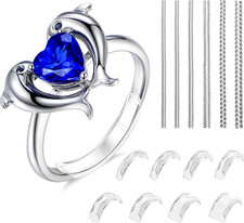 Ring Sizers  Guards for Loose Rings - Clip-Type Adjusters for Women  Men 8 Pa
