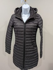 Lululemon Black Pack It Down Goose Down Long ...