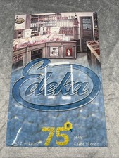 E331 Emailleschild Edeka S&uuml;dwest 75 Jahre Von Halem 2002 Vintage Art.Nr. 8331