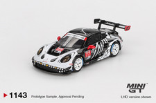 Mini GT Porsche 911 GT3 R #77 AO Racing 2025 IMSA Petit Le Mans #1143 1/64