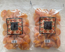 2 Packs Trader Joe's Dried Apricots Product Of Turkey 16 oz Each Bag Total 32 oz