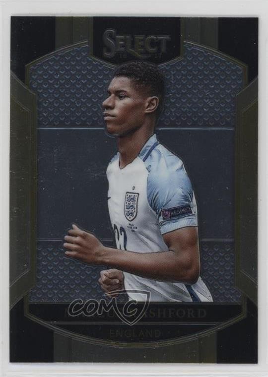 2016-17 Panini Select Terrace Marcus Rashford #77 Rookie RC 09q1