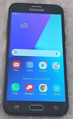 Samsung Galaxy J3 Eclipse, SM-J237V, 16GB, Verizon, Android, Clean IMEI,  Info