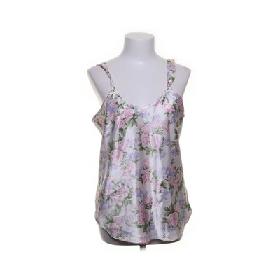 Fashion Affairs, Tank­top, Größe: 38/40, Mehrfarbig, Blumen, Satin, Damen #eZP