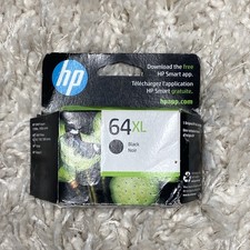 Genuine HP 64XL High Yield Black Ink Cartridge Dated 7/2026    N9J92AN