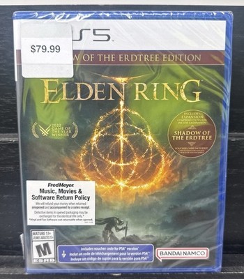 Elden Ring Shadow of the Erdtree Edition PS5 SEALED