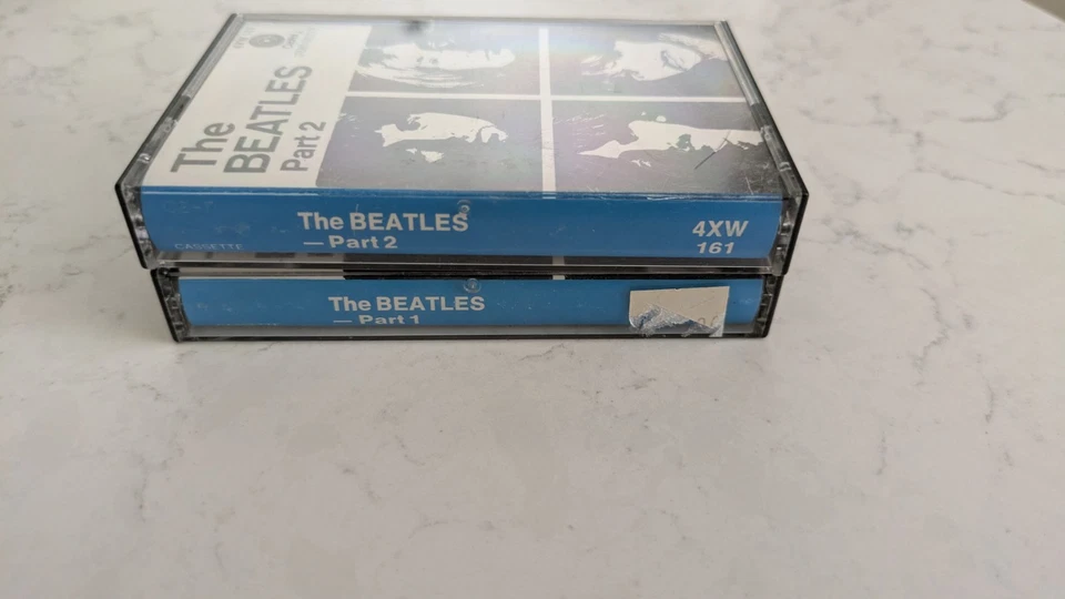 THE BEATLES Part 1 and Part 2 Stereo Cassette Tapes Capitol Records 4XWB 101 - Image 4 of 4
