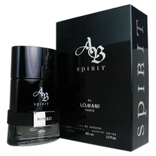 AB Spirit by Lomani EDT 3.4 RARE PLUS 1 SURPRISE 3.4 OZ BOTTLE FREE