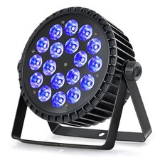 Stage Lights LED Par Lights 10X18W RGBW 4-in-1 LED DJ Par Can Light with Stro...