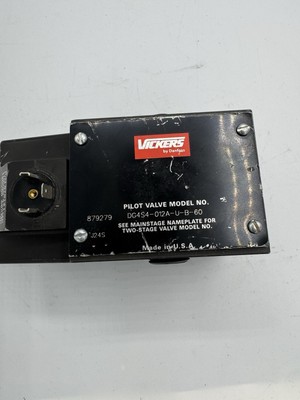 VICKERS Danfoss Pilot Valve DG4S4-012A-U-B-60 879279 110/120V