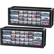 Stackable Teacher Toolbox, 26-Drawer Storage, 2 Pack