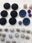 Vintage 1930’s Fabric Covered Buttons New Old Stock large lot — photo 3