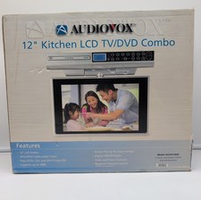 Audiovox Under Cabinet 12" Kitchen LCD TV/DVD Combo New Open Box With Remote