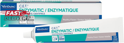 Virbac C.E.T.  Enzymatic Toothpaste| Tartar & Plaque Control for Fresh Breath |