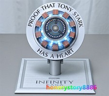 Iron Man Arc Reactor Wireless Charger 15W Magnetic Charger Ornament Alloy Base